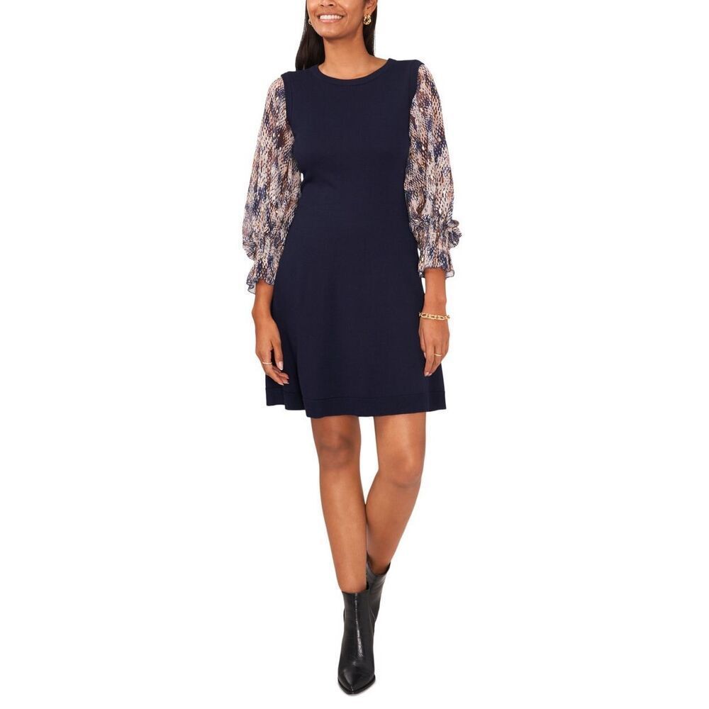Womens Two-Tone Knee Shift Dress Size XL - Picture 1 of 3
